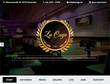 Tablet Screenshot of la-cage.info